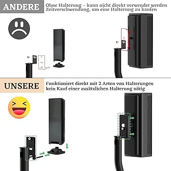 Height Adjustable Stand for Bose Speaker Stands wr Slideconnect